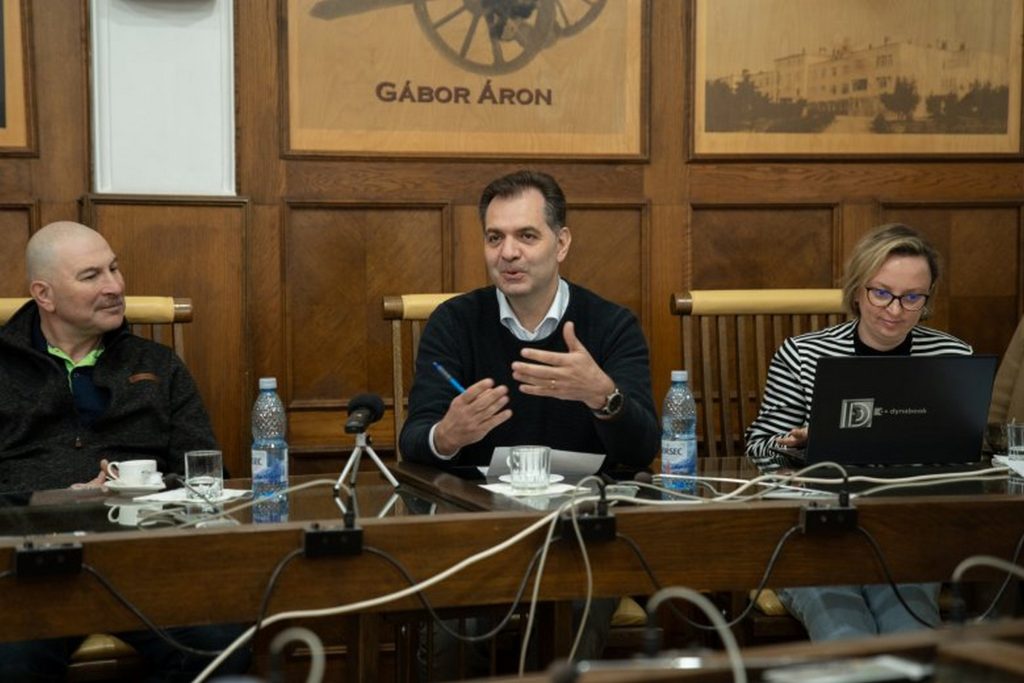 Antal Árpád polgármester. Fotó: Tuchiluș Alex