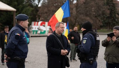 Újabb nacionalista cirkuszt szervezett Sepsiszentgyörgyön a Nemzet Útja