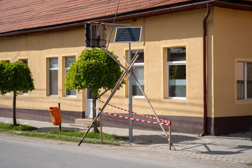 A napokban befejezik az utolsó táblák elhelyezését is. Fotó: Tuchiluș Alex