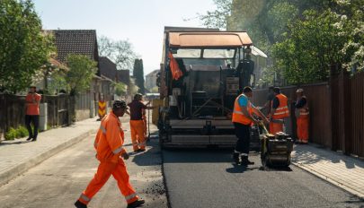 Befejeződött a Mihai Eminescu utca felújítása Kézdivásárhelyen