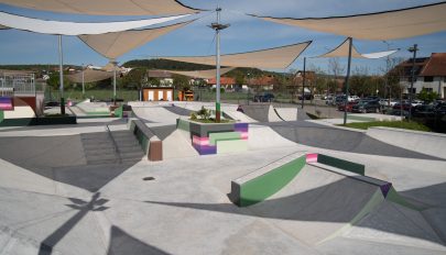 Május elsején nyílik Sepsiszentgyörgy új skateparkja