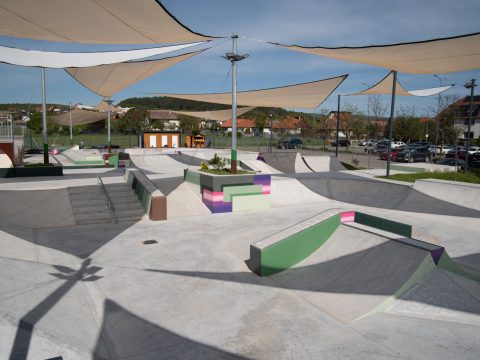 Május elsején nyílik Sepsiszentgyörgy új skateparkja