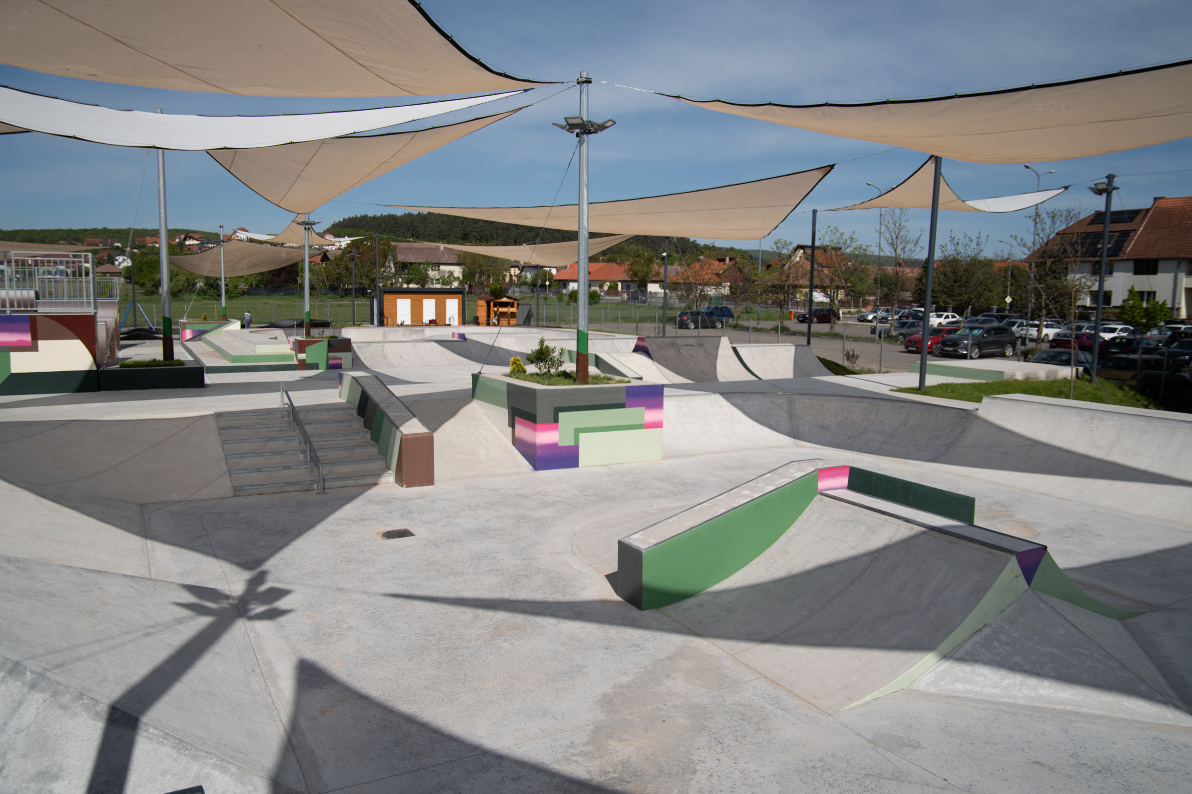 Május elsején nyílik Sepsiszentgyörgy új skateparkja