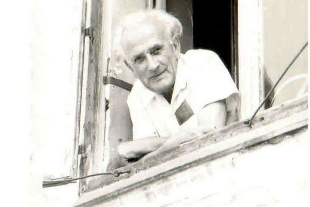 Ferenczy Jenő 1981-ben, 78 éves korában. Fotó: A Ferenczy család magánarchívumából/Székely Kalendárium