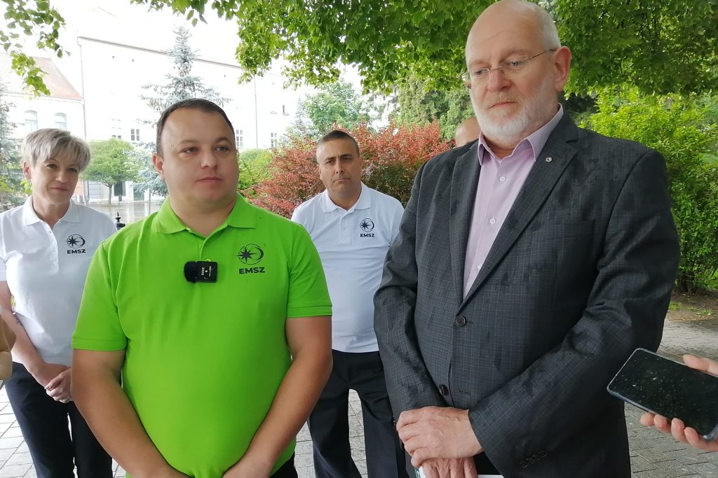 Zakariás Zoltán EMSZ-elnök: nem tesz jót egy önkormányzatnak sem, ha bekövesedik oda egy adott politikai struktúra, kell a frissítés. Fotó: Bodor Tünde