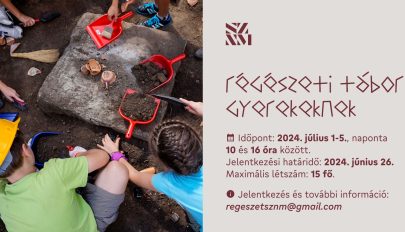 Régészeti tábor gyerekeknek