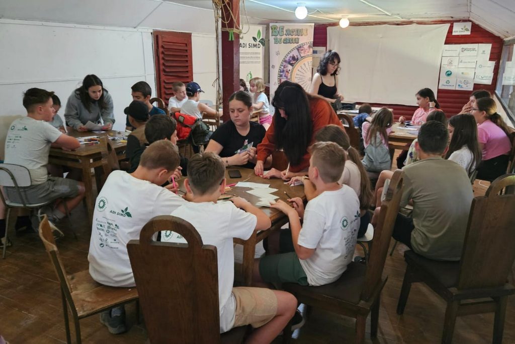 Az idei táborozók. Fotó: Zöld Nap Egyesület