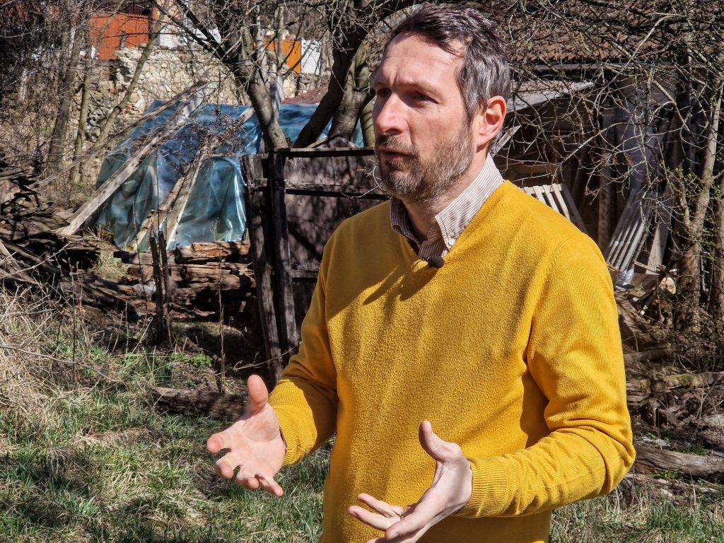 Albert Zoltán tizenöt évvel ezelőtt vásárolta meg a malmot. Fotó: Kocsis Károly