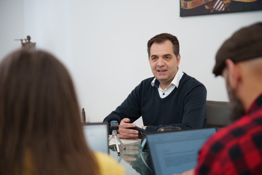 Antal Árpád: a térség elkötelezett a fenntarthatóság és a környezeti nevelés mellett. Fotó: Tuchiluș Alex