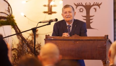 Háromszék kultúrájáért díjat adtak át Pozsony Ferencnek