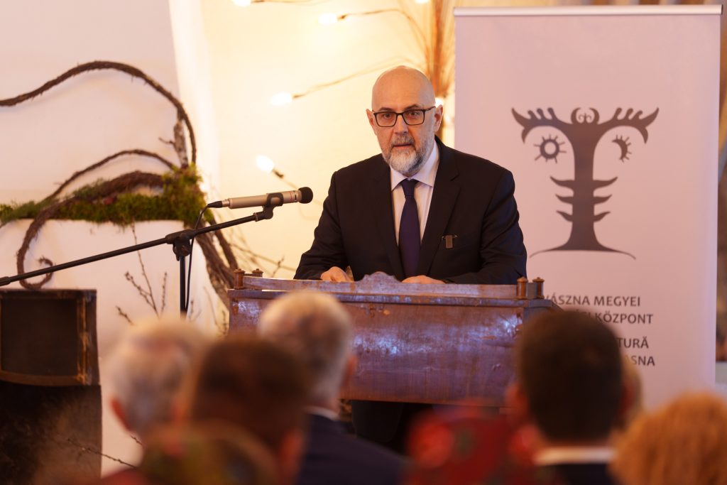 Kelemen Hunor szerint Pozsony Ferenc nemzedékünk egyik fontos kapuőre. Fotó: Tuchiluș Alex