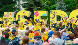 Négyéves lett Sepsiszentgyörgy legvidámabb „járgánya”, a Lábbusz-Pedibus