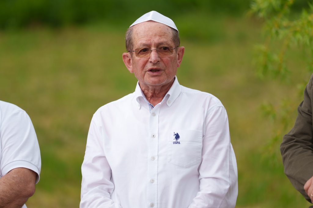 Herman Rosner, a helyi zsidó közösség vezetője. Fotó: Tuchiluș Alex