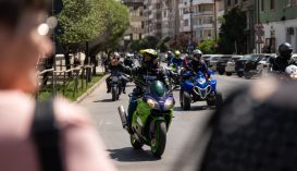 Mindenkit hazavárnak – figyelemfelkeltő motoros felvonulás Háromszéken