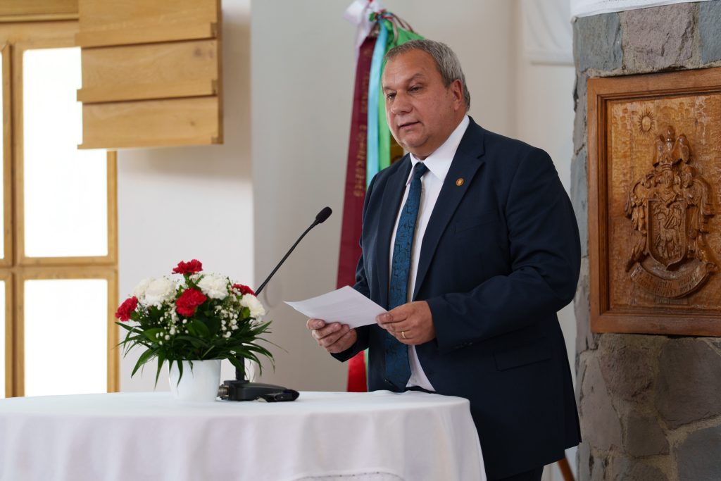 Kiss Imre, Kovászna megye főtanfelügyelője. Fotó: Tuchiluș Alex