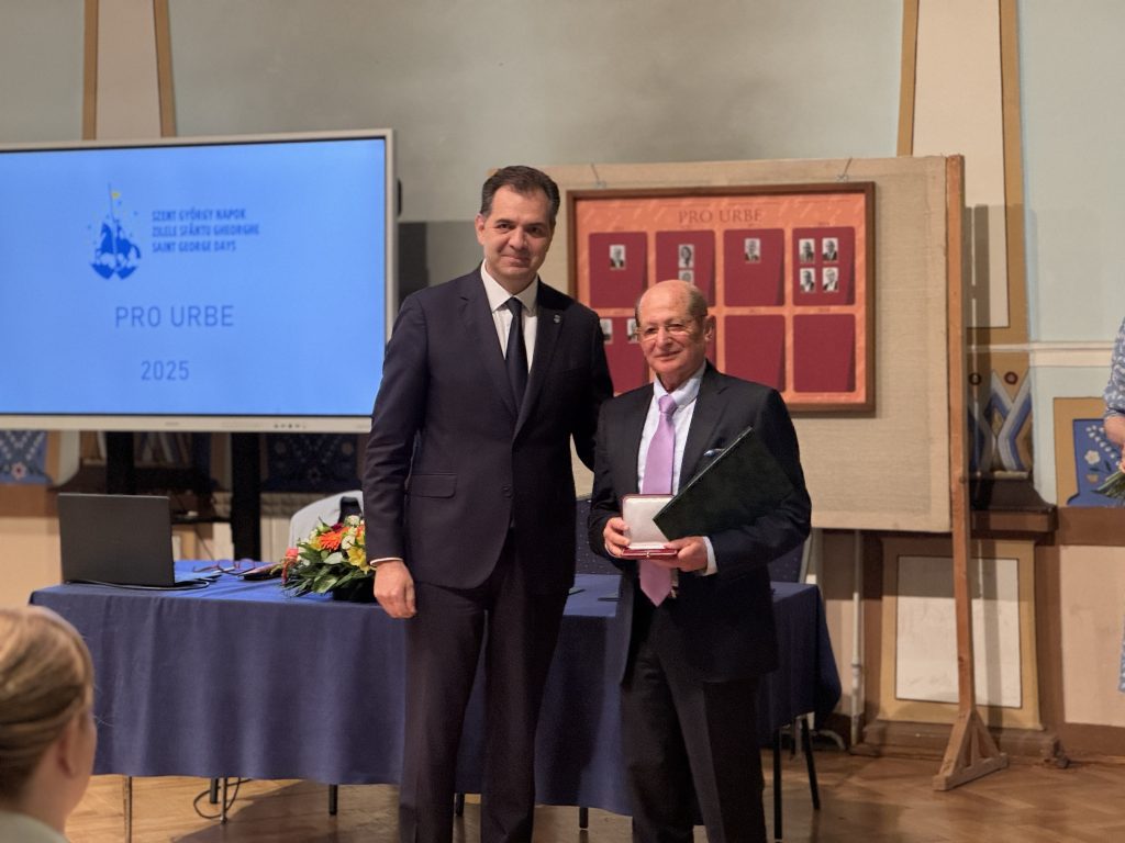 Herman Rosner vállakozó, turisztikai szakember, a zsidók emlékének őrzője. Fotó: Farkas Orsolya