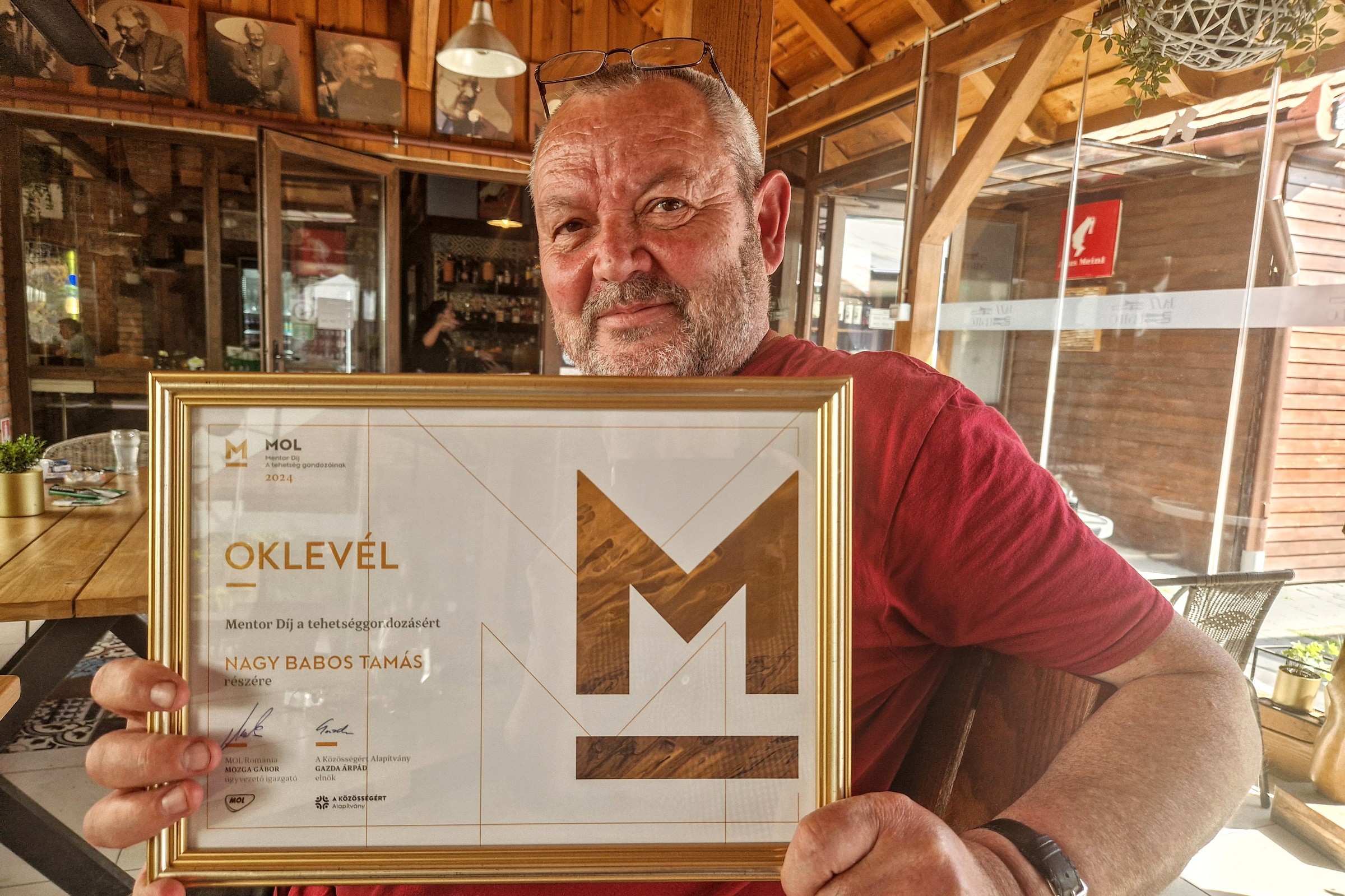 Kézdivásárhelyi tanár a Mentor díjasok között