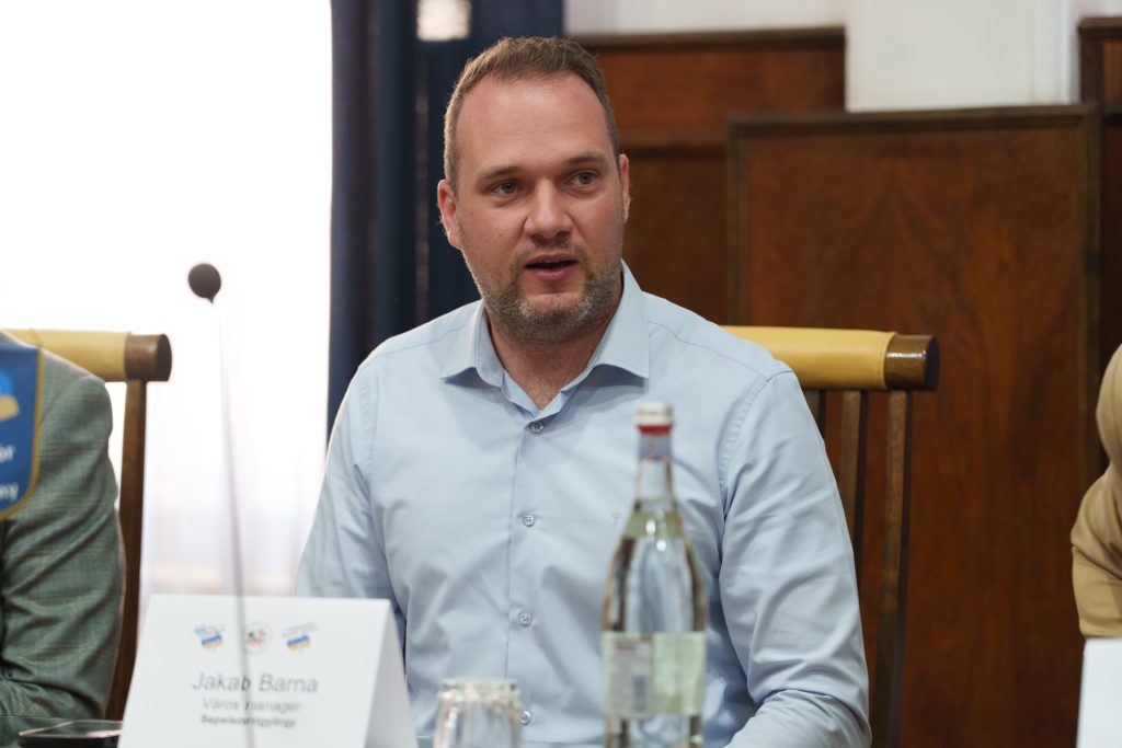 Jakab Barna városgondnok. Fotó: Tuchiluș Alex