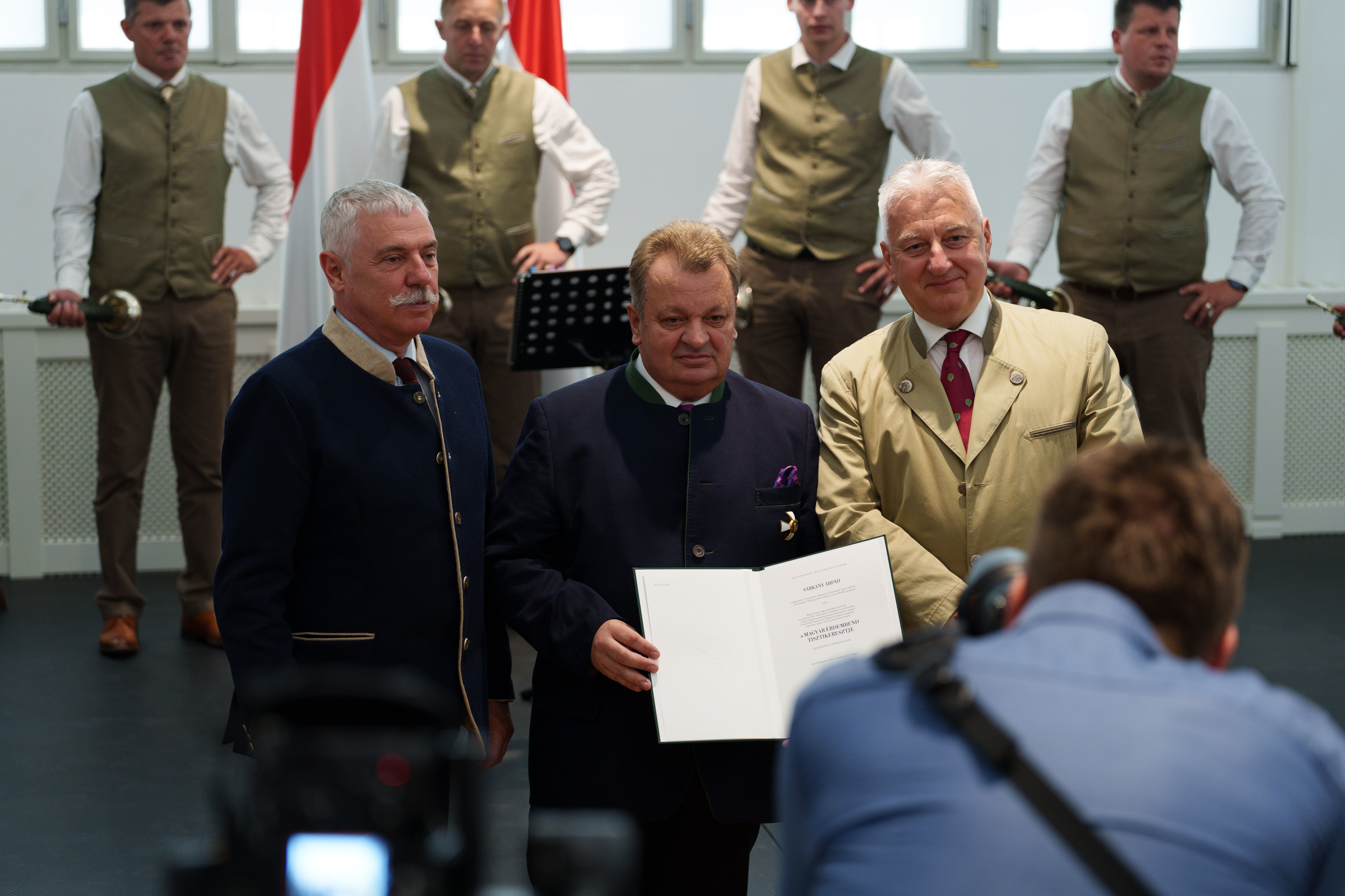 A magyar állam elismerésében részesült Sárkány Árpád