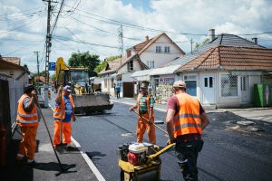 Mostanra a munkagépek elhagyták a helyszínt