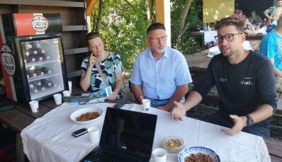 Különleges víz alatti tárlat nyílt a dálnoki búvártóban