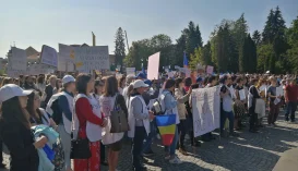„Ilyen még Ceaușescu idején sem volt” – Háromszéken is tiltakoznak a tanügyi megszorítások ellen