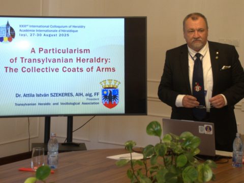 Kitüntették a sepsiszentgyörgyi heraldikust