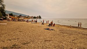 A szomszédos Scala Kallirachi strandja